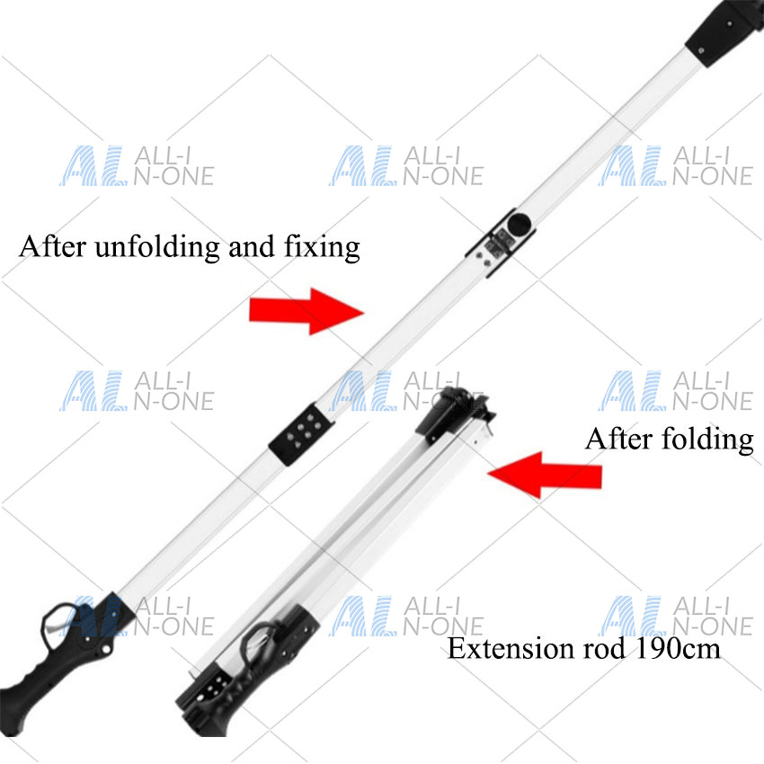 Electric Pruner With Extension Pole - 0.8M/1.3M/1.9M High Reach Extension Pole For