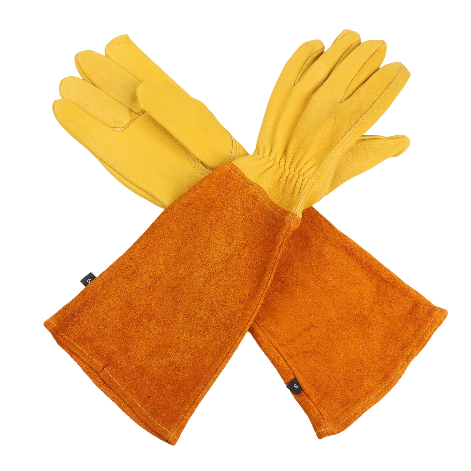 Gardening Gloves Thorn Proof Leather - Breathable Leather Gardening Gloves Thorn Proof