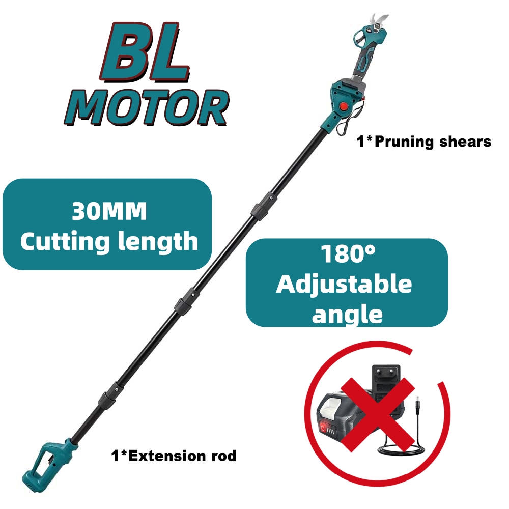 30MM Brushless Telescoping Pol - Cordless Electric Pruning Shears 30Mm recension och pris