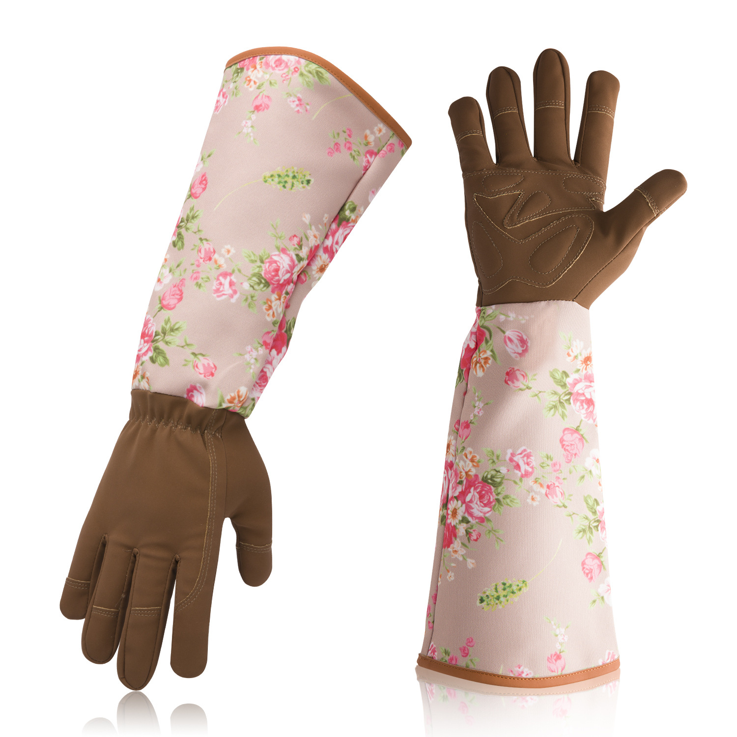 Womens Gardening Gloves Long S - Gardening Gloves Thorn Proof Leather recension och pris