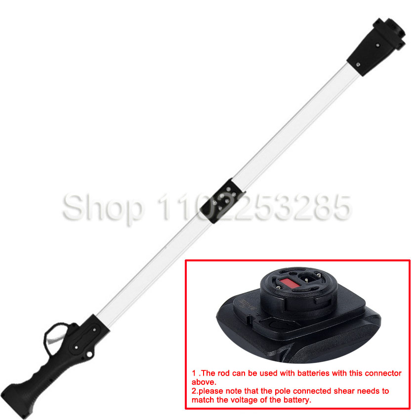 0.8M/1.3M/1.9M High Reach Exte - Electric Pruner With Extension Pole recension och pris