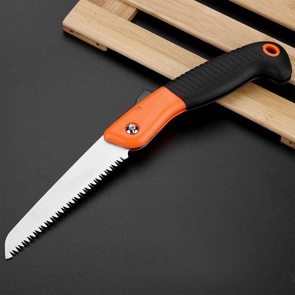 Orange Folding Pruning Saw Man - Pruning Saw Folding Hand Saw Tree recension och pris