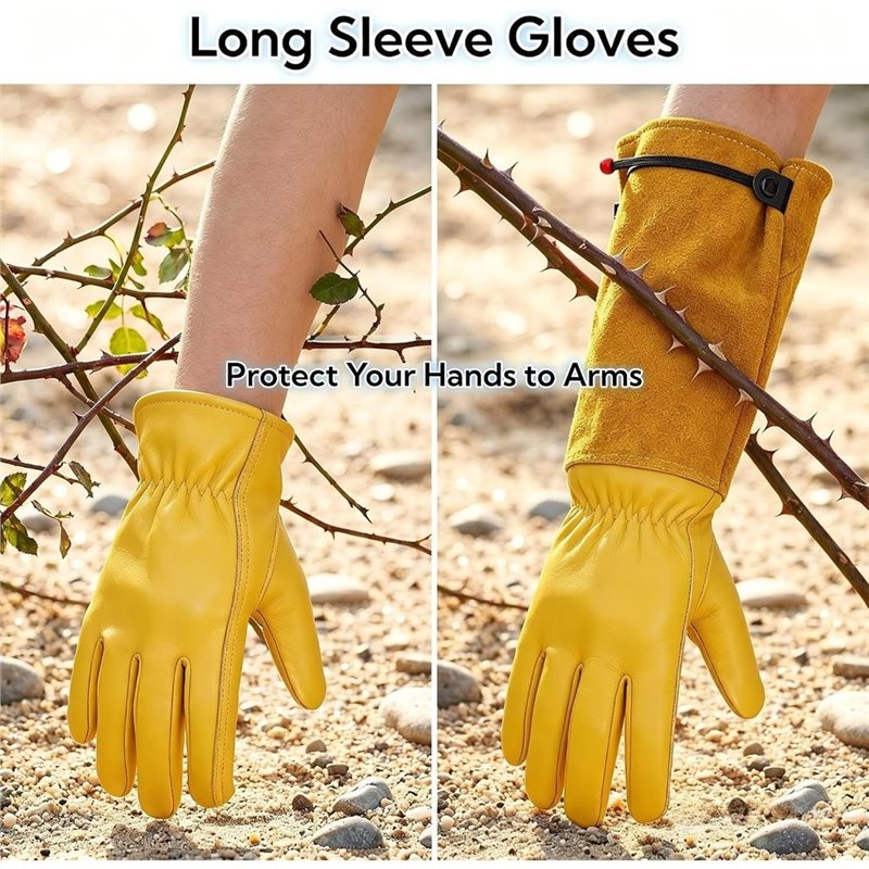 B23B Thorn-Proof Breathable Lo - Gardening Gloves Thorn Proof Leather recension och pris