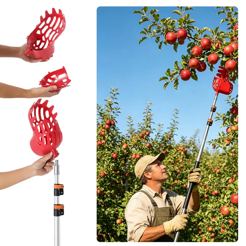 Manual Fruit Picker Telescopic - Fruit Picker Basket Telescopic Pole recension och pris