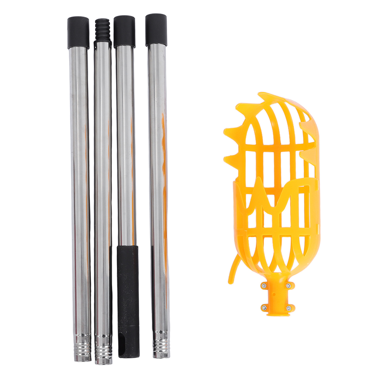 1Set Versatile Fruit Picker Po - Fruit Picker Basket Telescopic Pole recension och pris