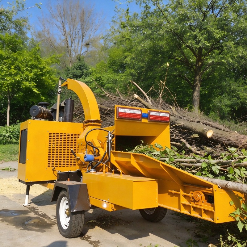 High Efficiency Wood Crusher D - Garden Branch Shredder Wood Chipper recension och pris