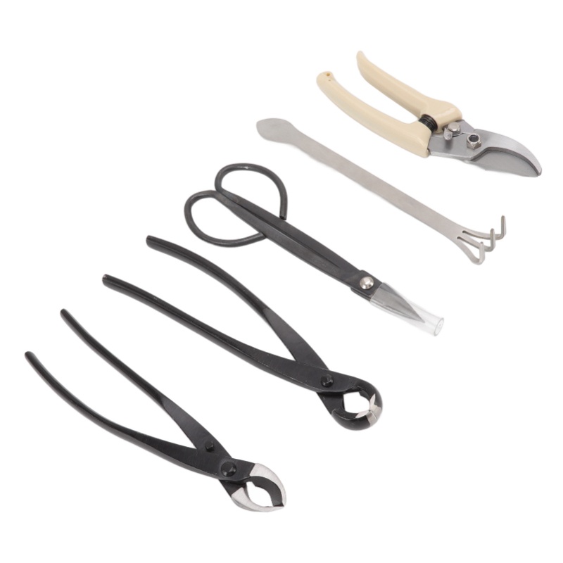5Pcs Bonsai Tool Set Kit Carbo - Bonsai Tool Set Stainless Carbon Steel recension och pris