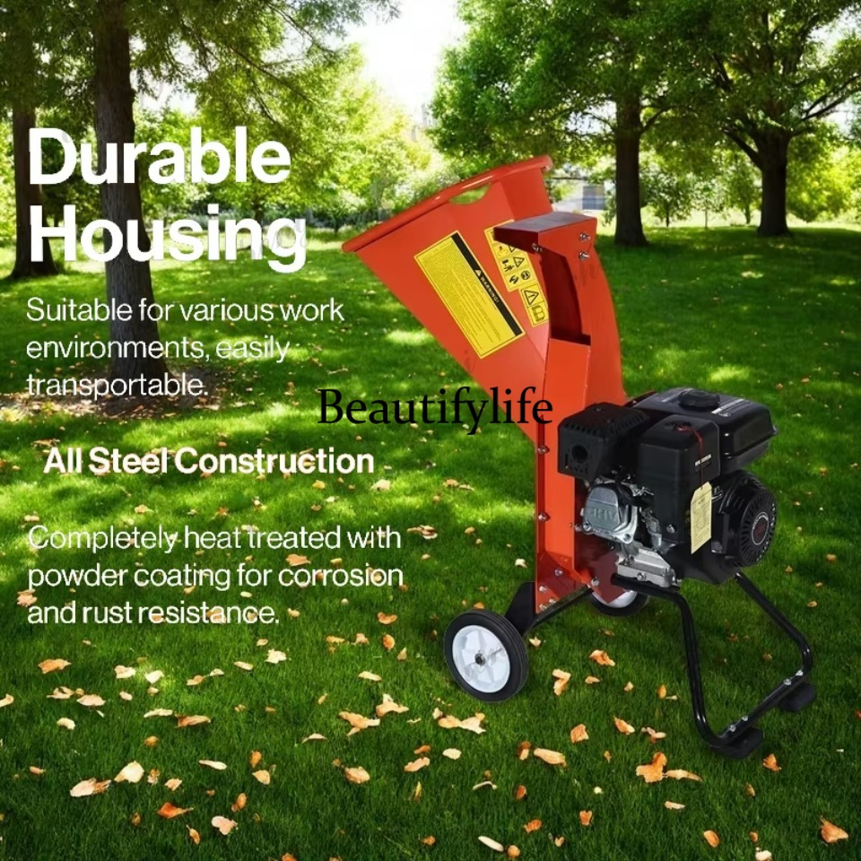 81 7HP 212cc Wood Chipper Shre - Garden Branch Shredder Wood Chipper recension och pris