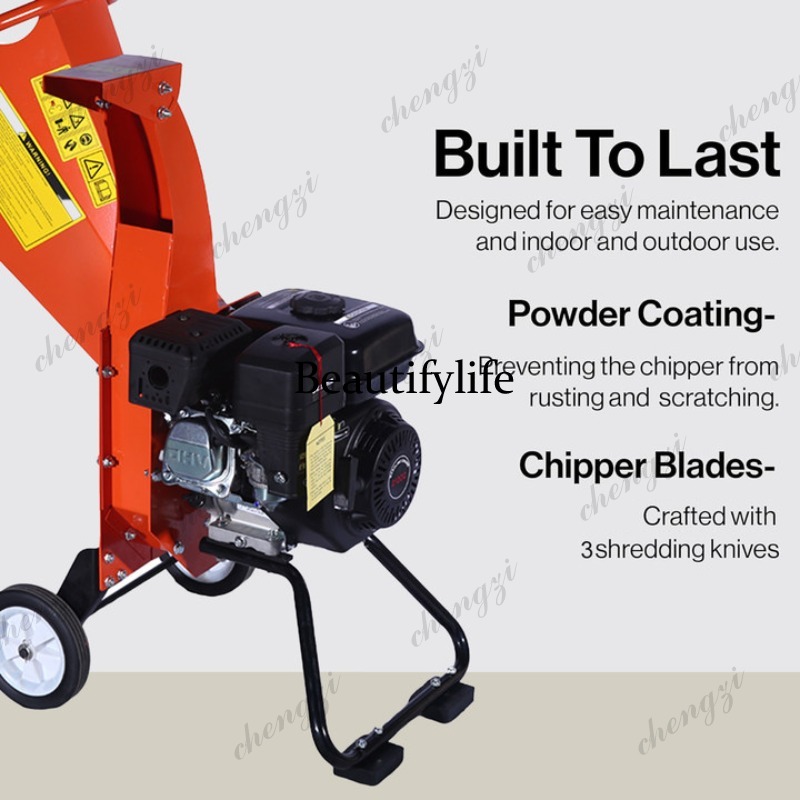 81 7HP 212cc Wood Chipper Shre - Garden Branch Shredder Wood Chipper recension och pris