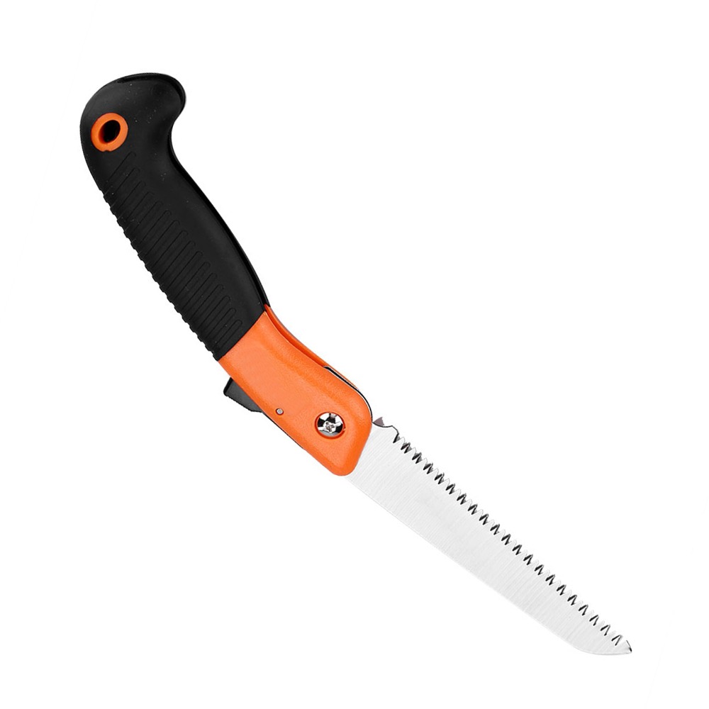 Orange Folding Pruning Saw Tri - Pruning Saw Folding Hand Saw Tree recension och pris