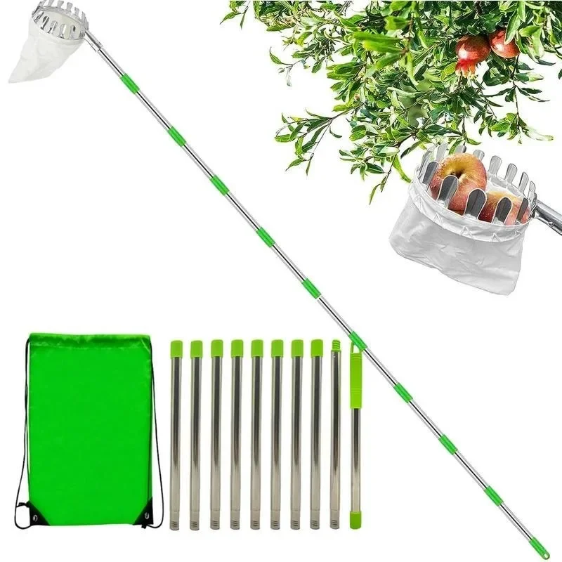 Fruit Picker High Altitude wit - Fruit Picker Basket Telescopic Pole recension och pris
