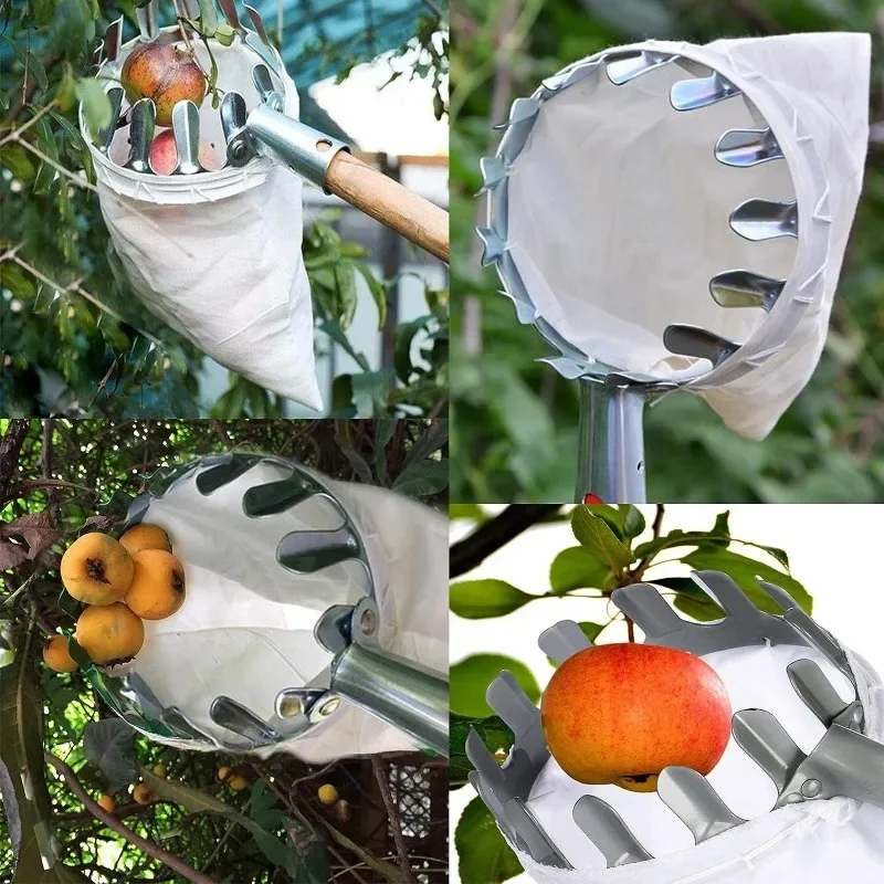 Fruit Picker High Altitude wit - Fruit Picker Basket Telescopic Pole recension och pris