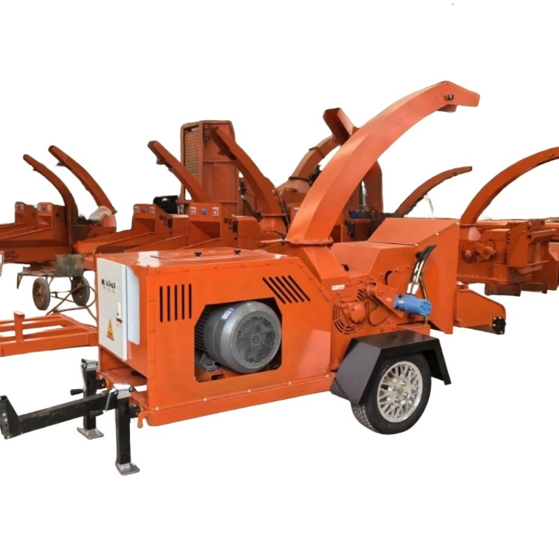Powered Wood Chipper Machine M - Garden Branch Shredder Wood Chipper recension och pris