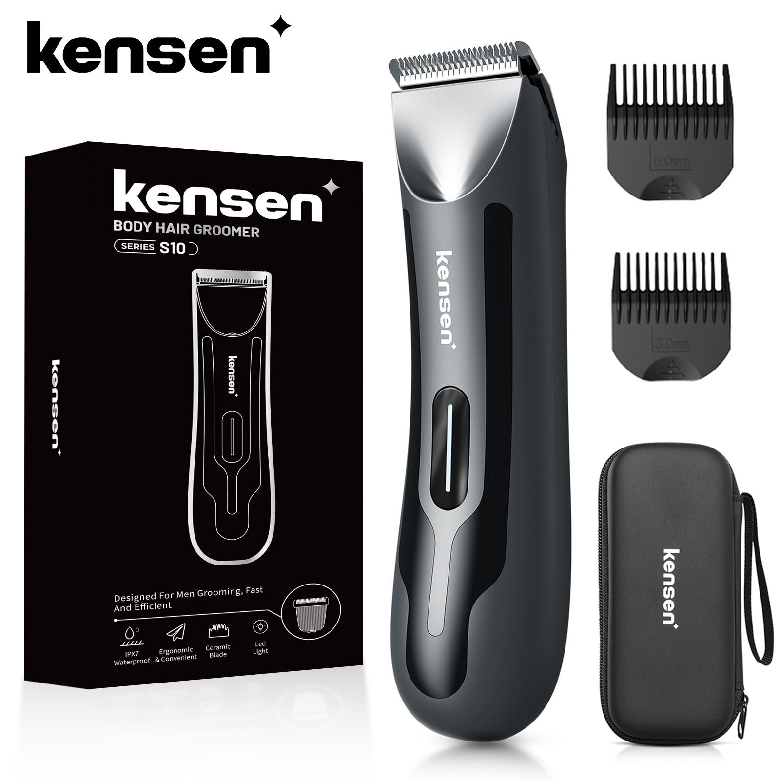 Kensen S10 Electric Body Hair  - Electric Pruning Shears Replacement Blade recension och pris