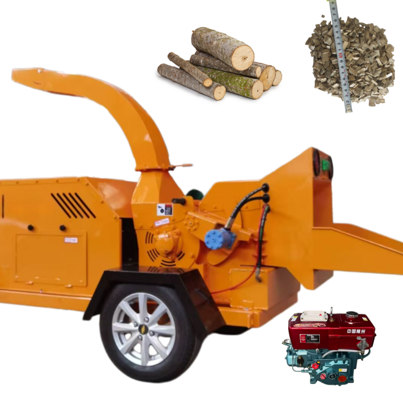 Heavy Duty Large Caliber Wood  - Garden Branch Shredder Wood Chipper recension och pris