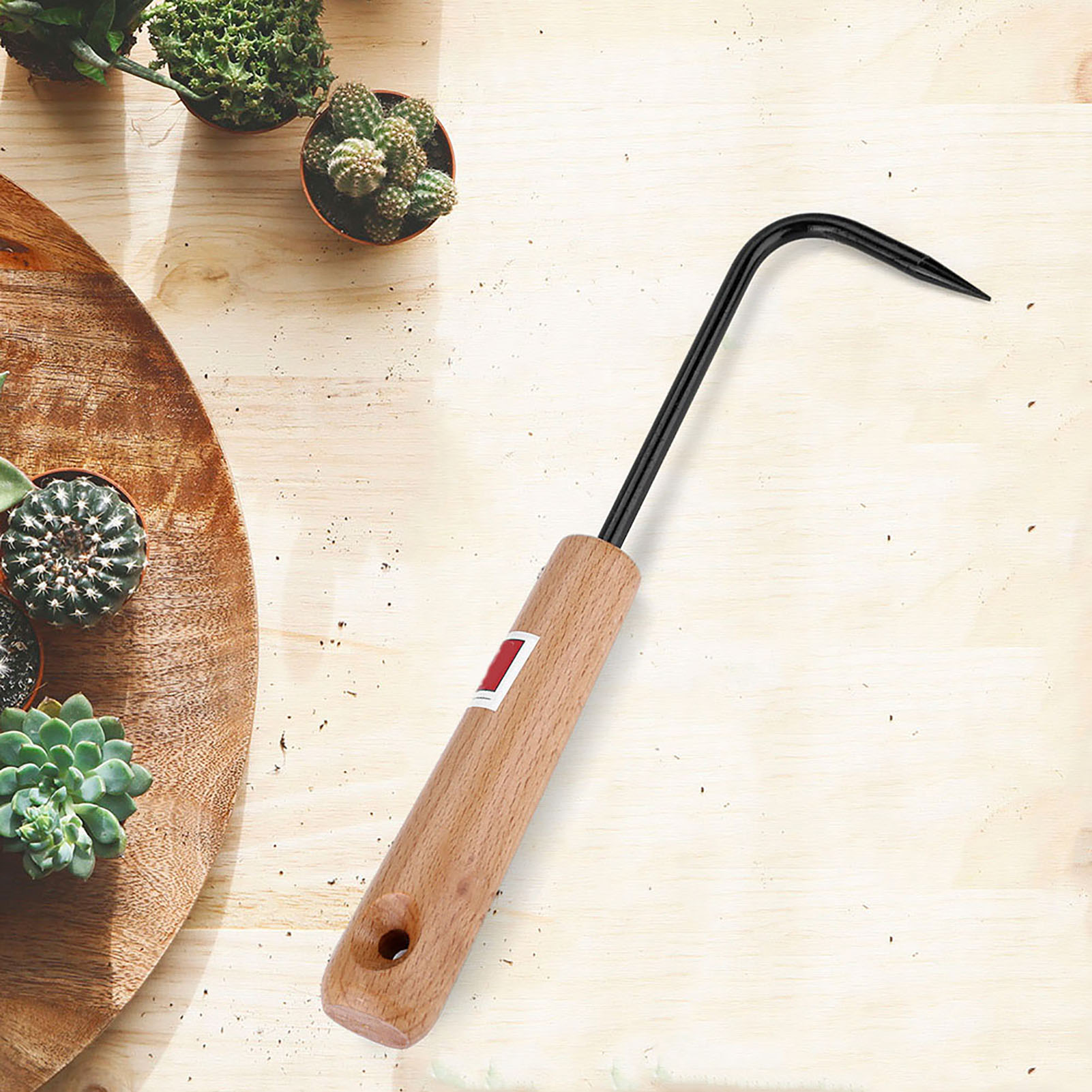Bonsai Root Hook Iron Single T - Root Hook Bonsai Repotting Rake recension och pris
