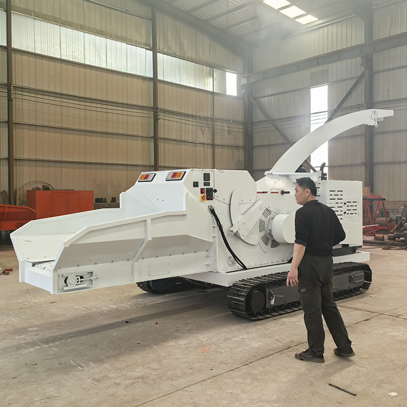 Customized Diesel Wood Chipper - Garden Branch Shredder Wood Chipper recension och pris