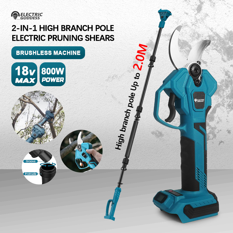 Electric Goddess for  18V Batt - Electric Pruner With Extension Pole recension och pris