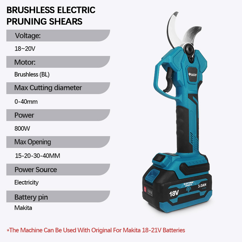 Electric Goddess for  18V Batt - Electric Pruner With Extension Pole recension och pris