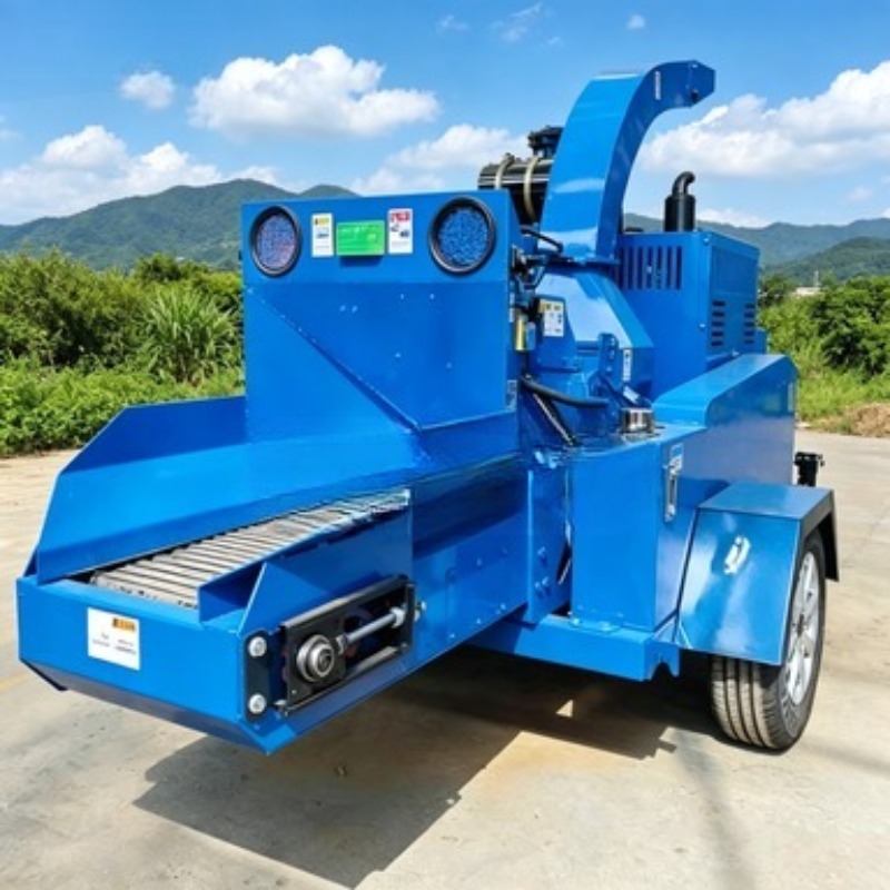 Hot Sale 6 Inch Industrial Woo - Garden Branch Shredder Wood Chipper recension och pris