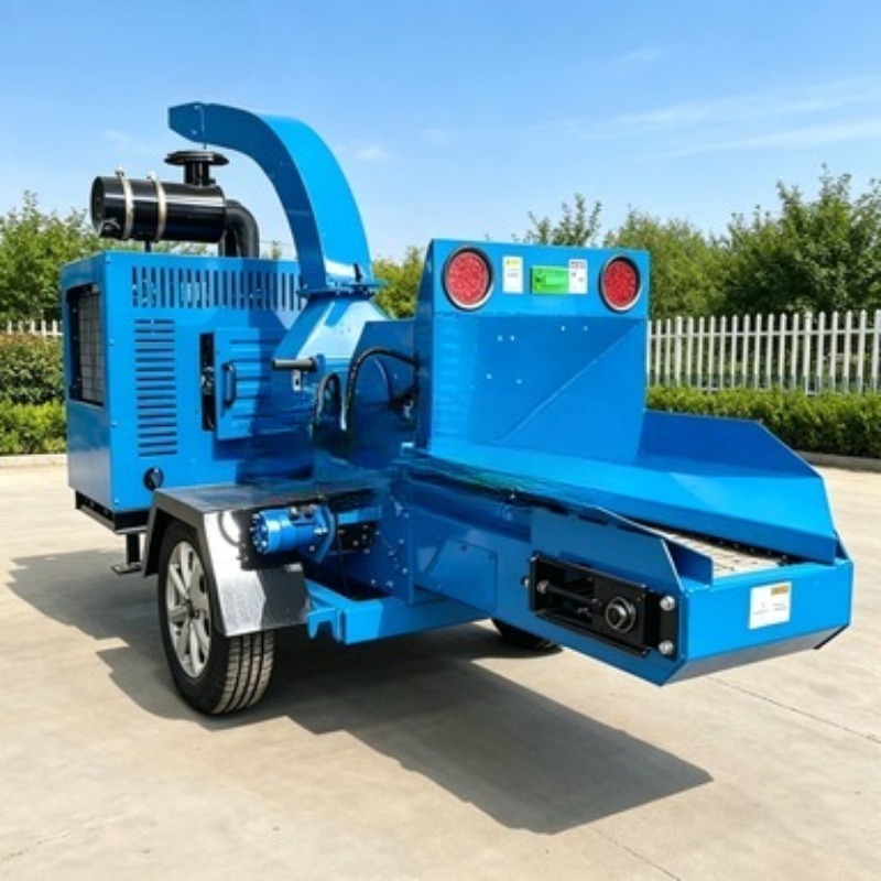Hot Sale 6 Inch Industrial Woo - Garden Branch Shredder Wood Chipper recension och pris