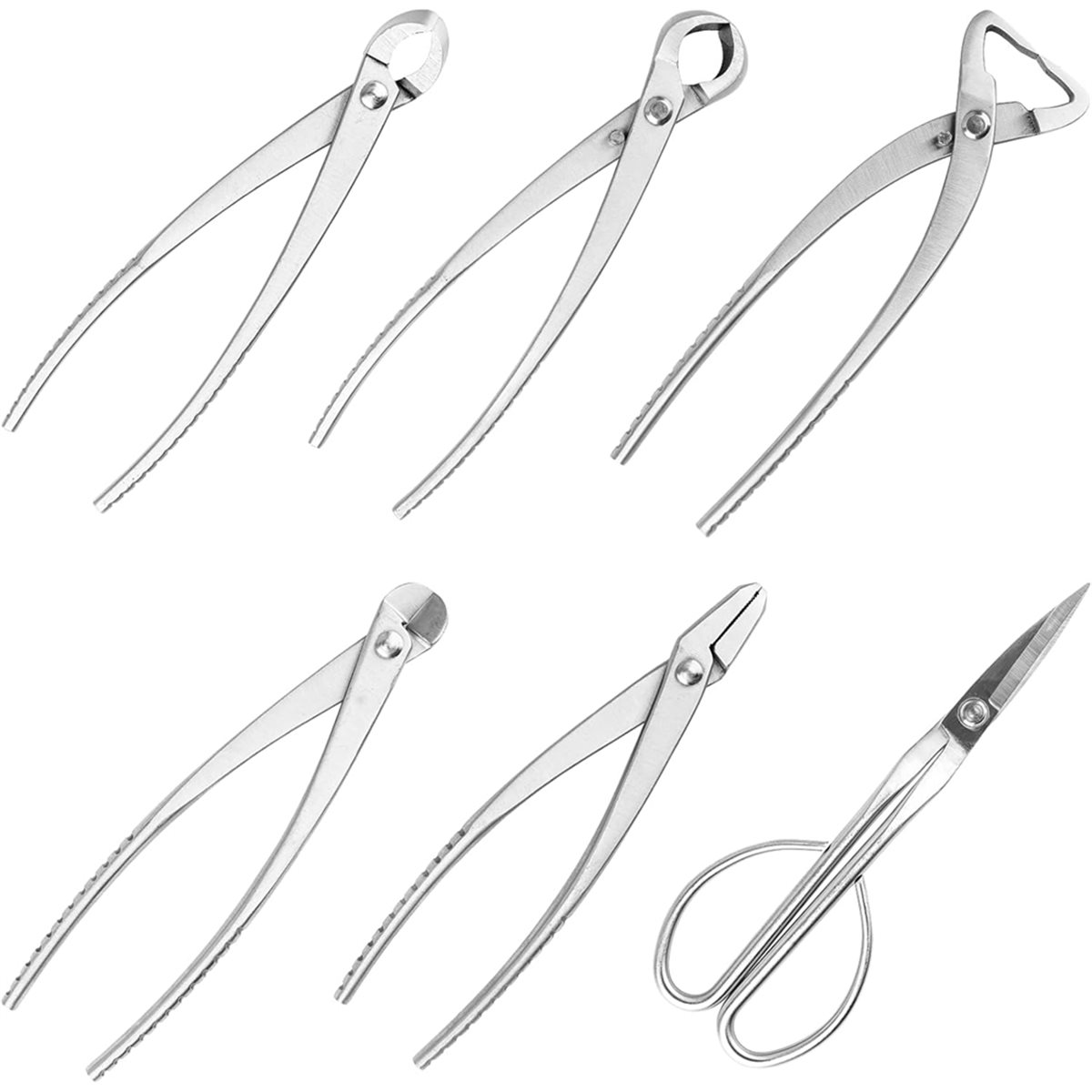 A01F-6 Piece Bonsai Pruning To - Bonsai Tool Set Stainless Carbon Steel recension och pris