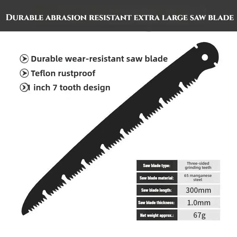Multifunctional Folding Prunin - Pruning Saw Folding Hand Saw Tree recension och pris