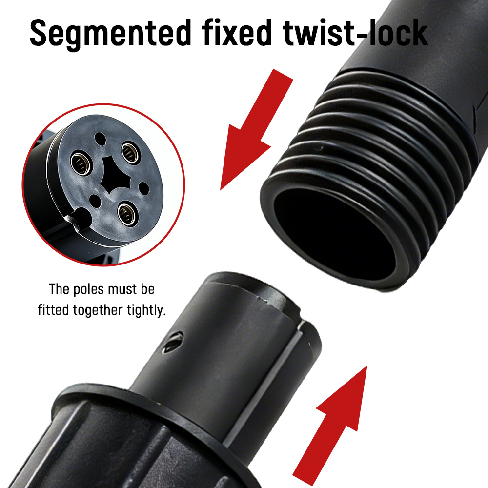2M Telescopic Extension Rod 4  - Electric Pruner With Extension Pole recension och pris