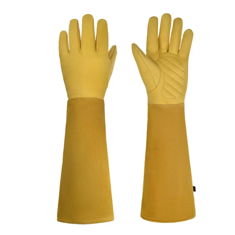 Rose Pruning Gardening Leather - Gardening Gloves Thorn Proof Leather recension och pris