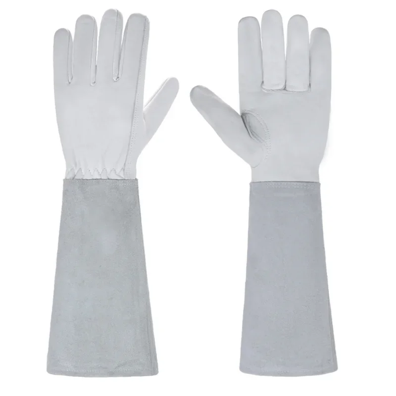 Rose Pruning Gardening Leather - Gardening Gloves Thorn Proof Leather recension och pris