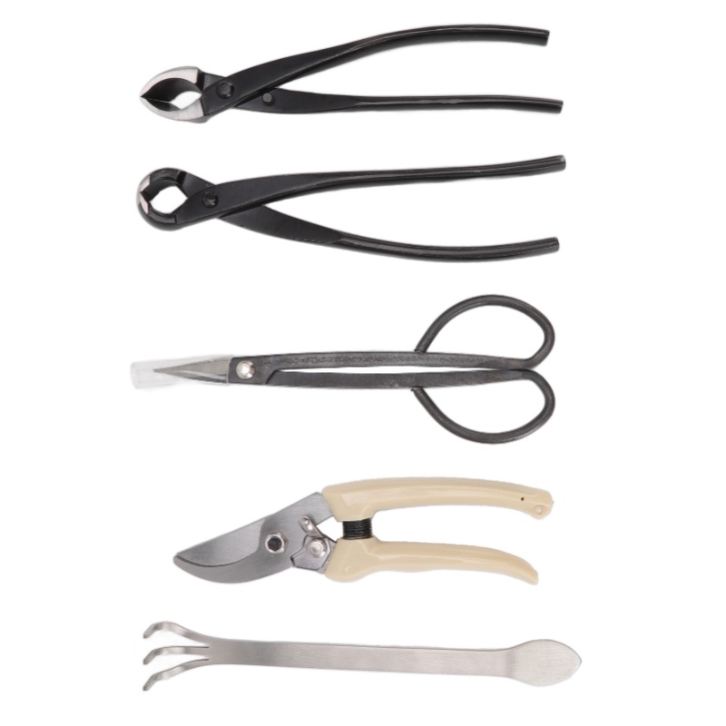 5Pcs Bonsai Tool Set Kit Carbo - Bonsai Tool Set Stainless Carbon Steel recension och pris