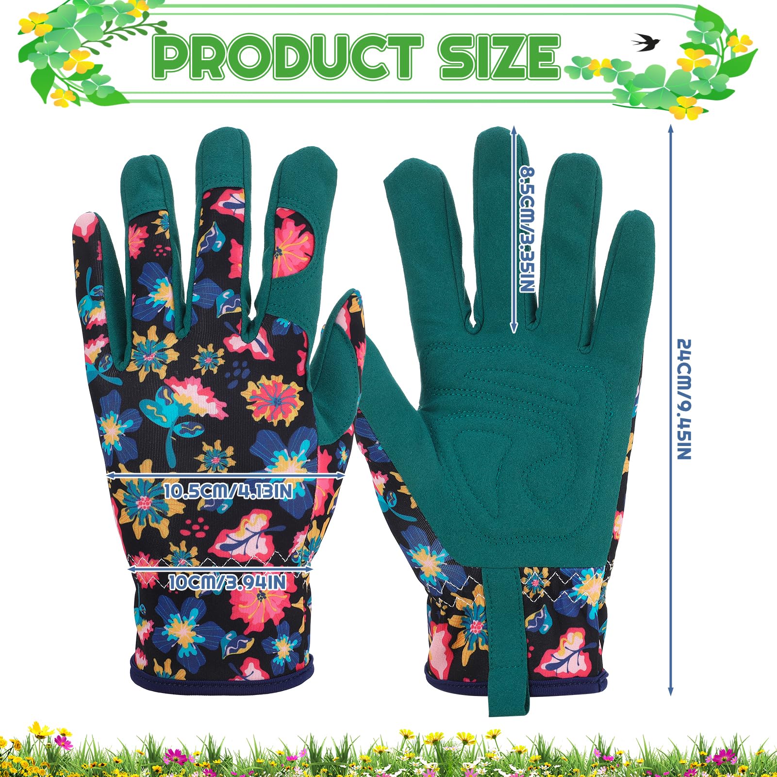 2 Pairs Gardening Gloves Thorn - Gardening Gloves Thorn Proof Leather recension och pris