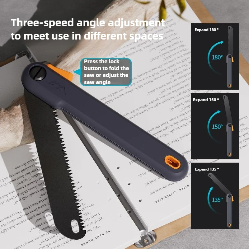 JIMIHOME Pruning Saw Folding H - Pruning Saw Folding Hand Saw Tree recension och pris