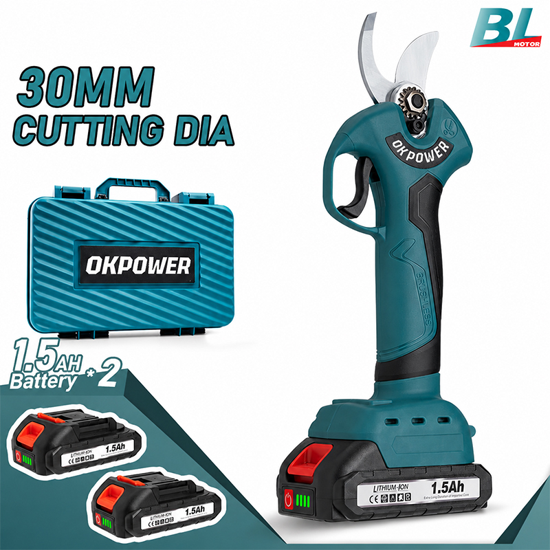 Brushless Electric Pruner Shea - Cordless Electric Pruning Shears 30Mm recension och pris