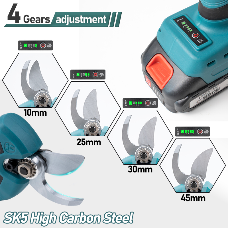Brushless Electric Pruner Shea - Cordless Electric Pruning Shears 30Mm recension och pris